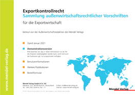 Demo Exportkontrollrecht