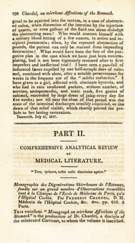 Monographie Des Dégenérations Skirrheuses De L'estomac, Fondée