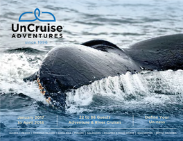 Define Your Un-Ness 22 to 88 Guests Adventure & River Cruises January