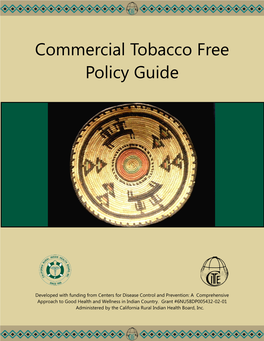 Commercial Tobacco Free Policy Guide