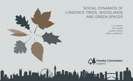 Social Dynamics of London's Trees, Woodlands and Green Spaces 3