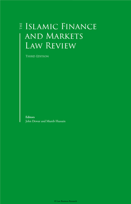 Islamic Finance and Markets Law Review