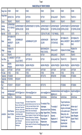 Div and Range Address