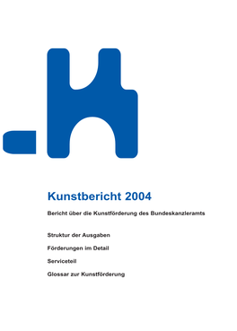 Kunstbericht 2004