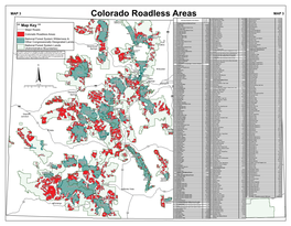 Colorado Roadless Areas