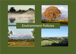 Environment Policies