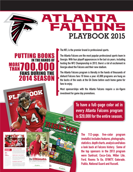 Atlanta Falcons Playbook 2015