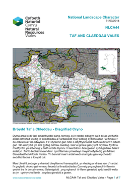 NLCA44 Taf and Cleddau Vales - Page 1 of 7