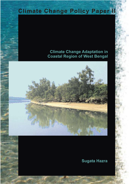 Climate Change Adaptation in Coastal Region of West Bengal