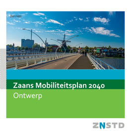Zaans Mobiliteitsplan 2040 Ontwerp