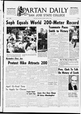 Soph Eq Als World 200-Meter Record Teammate Paces