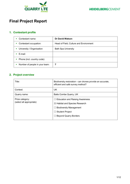 Final Project Report