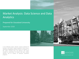 Market Analysis: Data Science and Data Analytics
