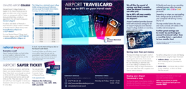 Airport Travelcard