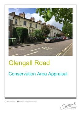 Glengall Road Conservation Area Appraisal • Southwark.Gov.Uk • Page 01