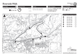 Riverside Walk OL41 Start Point Distance/Time Terrain Public Transport Key to Facilities Bull Beck Picnic Site on A683 4 Miles Roads, Tracks and Fields