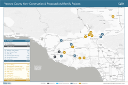 Ventura County New Construction & Proposed Multifamily Projects