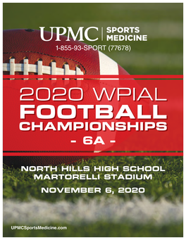 2020 Wpial Class 6-A Football Championship