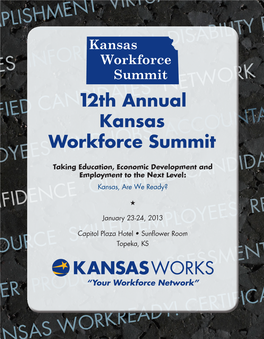 12Th Annual Kansas Workforce Summit