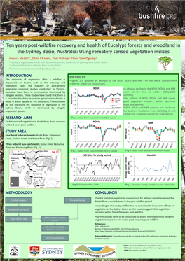 Ten Years Post-Wildfire Recovery and Health of Eucalypt