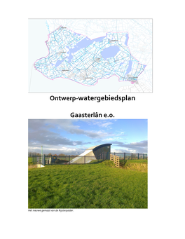 Ontwerp-Watergebiedsplan