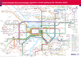 Liniennetzplan Ab 26. Oktober 2020