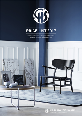 Price List 2017