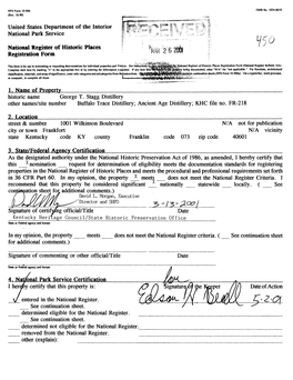 National Register of Historic Places Registration Form