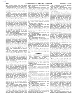 Congressional Record—Senate S614