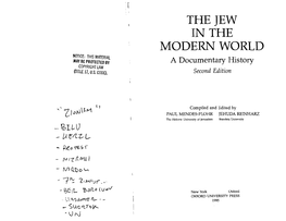 The Jew Modern World