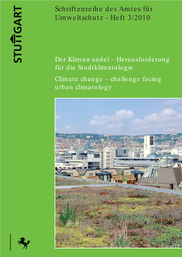Schriftenreihe Des Amtes Für Umweltschutz - Heft 3/2010