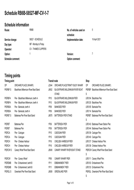 Standard Schedule RB6B-58527-MF-CV-1-7