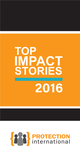 2016 Impact Stories