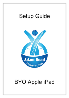 Setup Guide BYO Apple Ipad