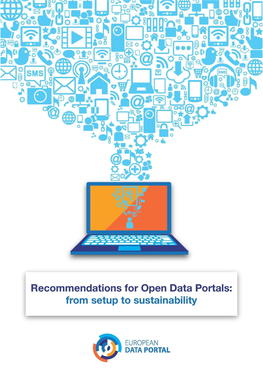 Recommendations for Open Data Portals: from Setup to Sustainability