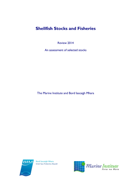 Shellfish Stocks and Fisheries