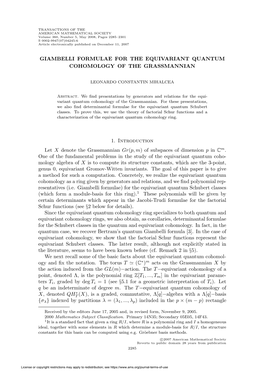 Giambelli Formulae for the Equivariant Quantum Cohomology of the Grassmannian