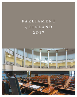 Parliament of Finland 2017