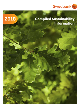 Swedbank´S Annual and Sustainability Report 2018