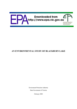 EPA Publication 153 Elliot, B.J