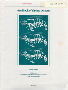 Handbook of Shrimp Diseases