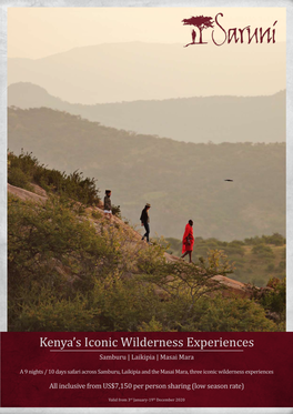 Kenya's Iconic Wilderness Experiences