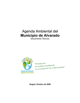 2009 Agenda Ambiental Del Municipio De Alvarado