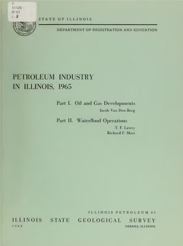 Petroleum Industry in Illinois, 1965