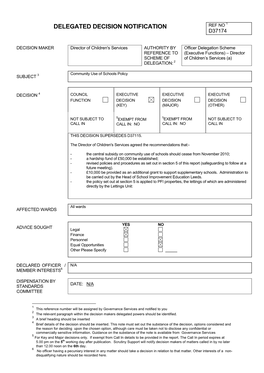 Community Use of Schools Policy SUBJECT 3