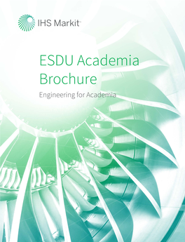 ESDU Academia Brochure
