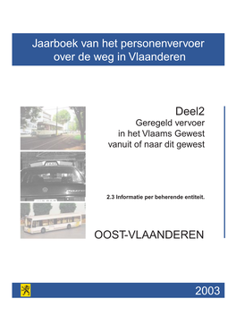 Deel 2.3. Oost-Vlaanderen