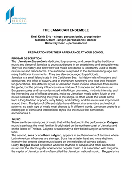 The Jamaican Ensemble