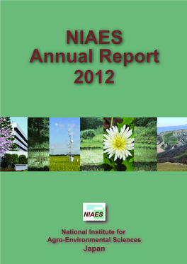 NIAES Annual Report 2012