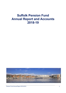 Suffolk Pension Fund Annual Report and Accounts 2018-19
